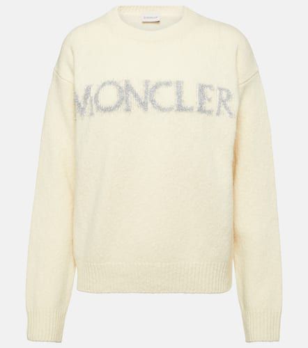 Moncler Jersey de lana con logo - Moncler - Modalova