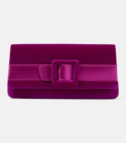 Clutch Maygot in velluto - Manolo Blahnik - Modalova