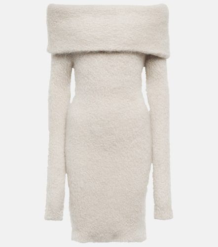 Aria off-shoulder mohair-blend sweater dress - Isabel Marant - Modalova