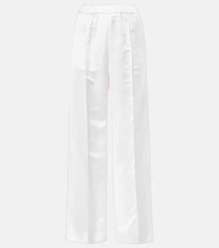 High-rise satin wide-leg pants - Jil Sander - Modalova