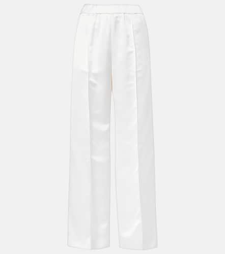 High-rise satin wide-leg pants - Jil Sander - Modalova