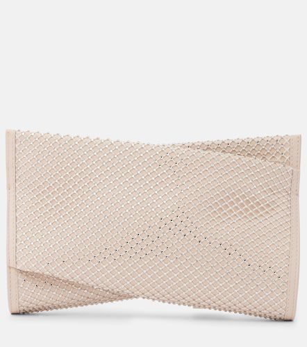 Clutch Loubitwist Small aus Leder mit Kristallen - Christian Louboutin - Modalova