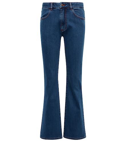 See By Chloé Jeans cropped flared de tiro medio - See By Chloe - Modalova