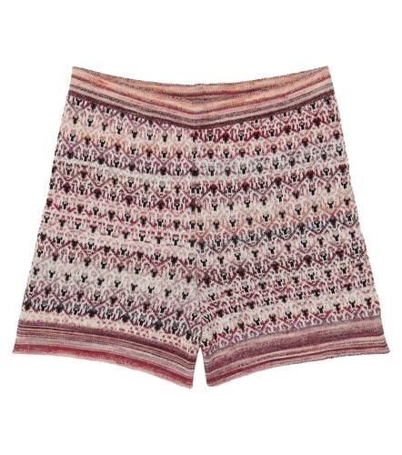 Shorts en mezcla de lana intarsia - Paade Mode - Modalova