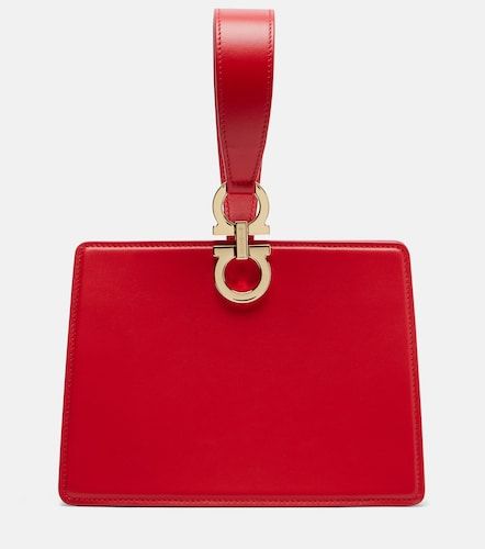 Gancio Mini leather top-handle bag - Ferragamo - Modalova