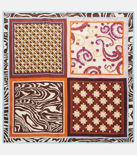 Alémais Sciarpa Wilson in twill di seta con stampa - Alemais - Modalova