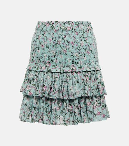 Minifalda Naomi de algodón fruncida - Marant Etoile - Modalova