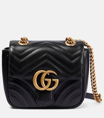 Borsa a spalla GG Marmont Mini in pelle - Gucci - Modalova