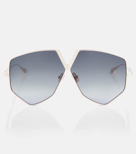 V-Hexagon oversized sunglasses - Valentino - Modalova