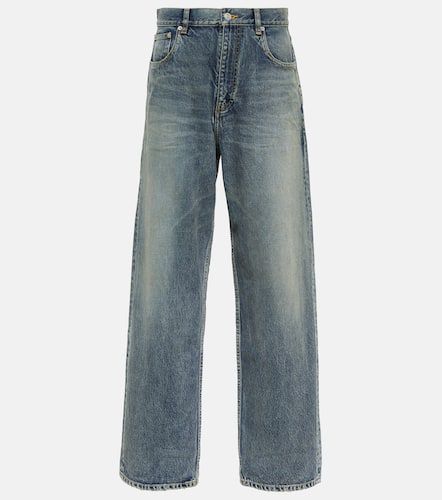 Jeans anchos de tiro medio - Balenciaga - Modalova