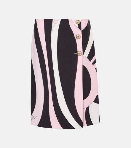 Pucci Falda midi de cady estampada - Pucci - Modalova