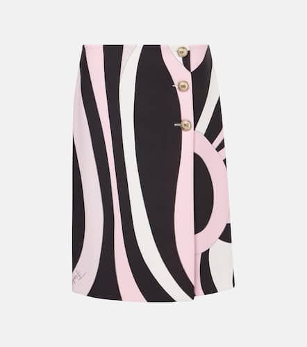 Pucci Printed cady midi skirt - Pucci - Modalova