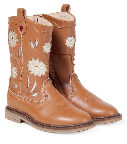 Sister Wendy Flo leather boots - Pom d'Api - Modalova