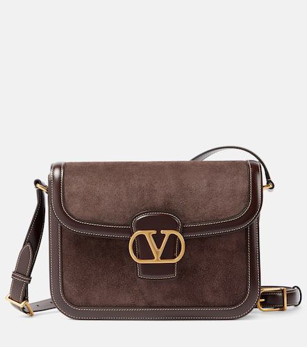 Bolso al hombro 9to5 Medium de ante - Valentino Garavani - Modalova