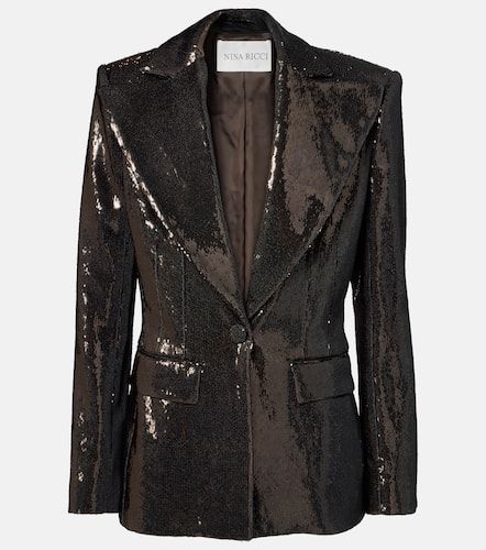 Nina Ricci Blazer con paillettes - Nina Ricci - Modalova