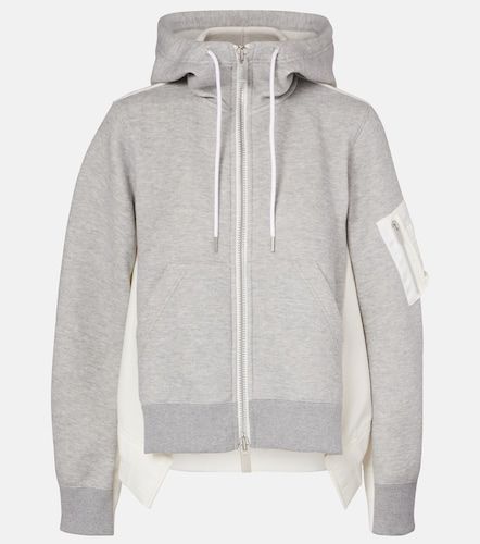Sacai Felpa con cappuccio e zip - Sacai - Modalova