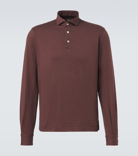 Fedeli Polo de piqué de algodón - Fedeli - Modalova