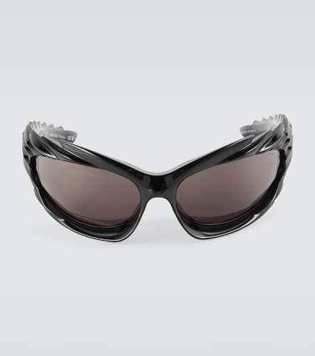 Sonnenbrille Extreme Logo-Decal - Balenciaga - Modalova