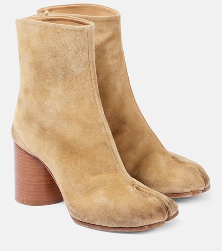 Ankle Boots Tabi aus Veloursleder - Maison Margiela - Modalova