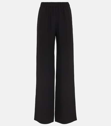 Mid-rise silk wide-leg pants - Valentino - Modalova