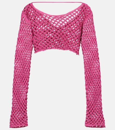 Cropped-Top Magen aus Häkelstrick - Bananhot - Modalova