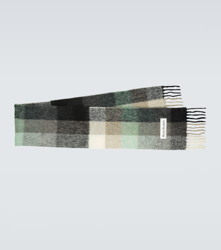 Wool-blend checked scarf - Acne Studios - Modalova