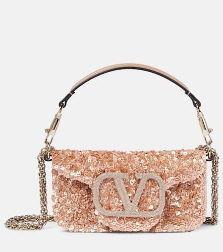 Borsa a spalla Locò Small in seta - Valentino Garavani - Modalova