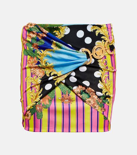 Minifalda wrap Medusa Palm Springs - Versace - Modalova