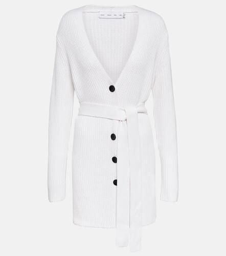 Label cotton and cashmere cardigan - Proenza Schouler - Modalova