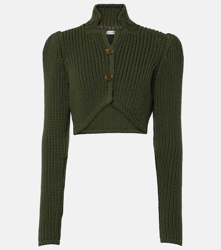 Cropped-Cardigan aus Rippstrick - Loewe - Modalova