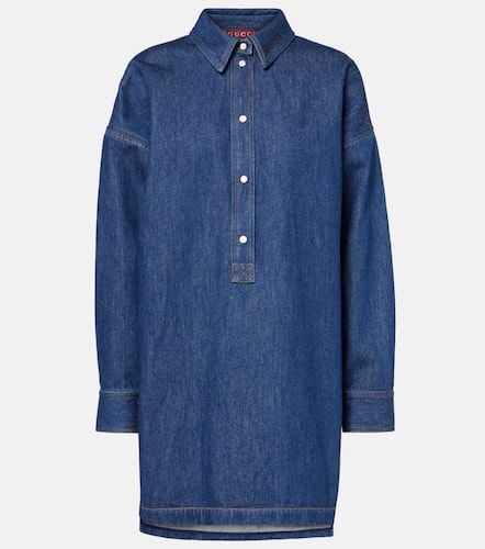 Gucci Blusa oversized de denim - Gucci - Modalova