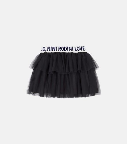 Mini Rodini Logo tiered tulle skirt - Mini Rodini - Modalova