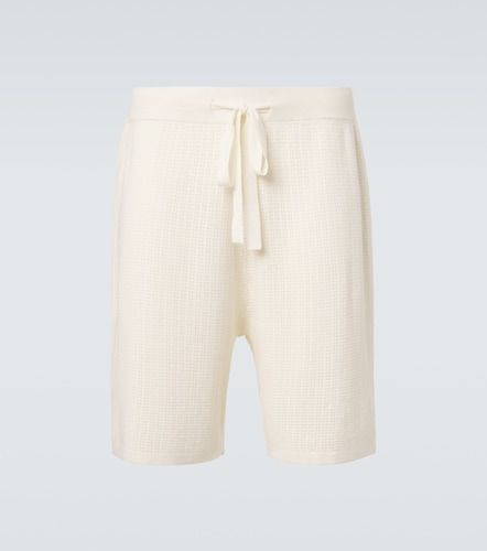 Bermuda in cotone e canapa crochet - Commas - Modalova