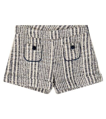 Shorts de tweed a cuadros - Tartine et Chocolat - Modalova