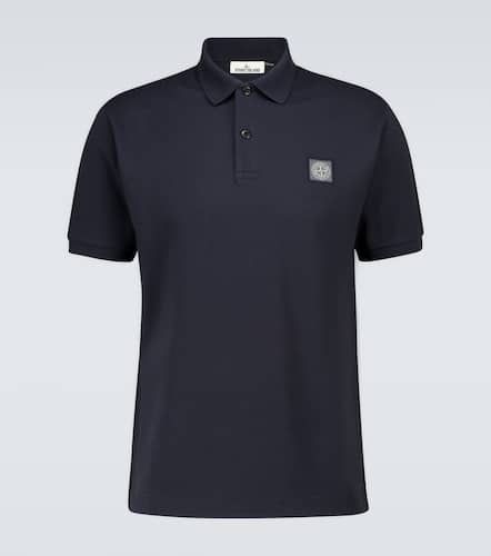 Compass cotton piquÃ© polo shirt - Stone Island - Modalova