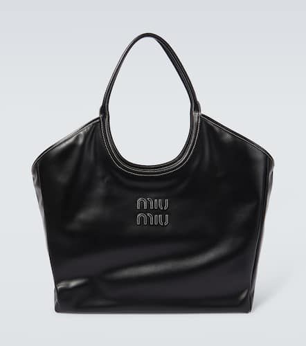 Miu Miu Ivy leather tote bag - Miu Miu - Modalova