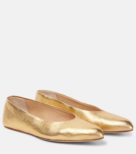 Andre metallic leather ballet flats - Gabriela Hearst - Modalova