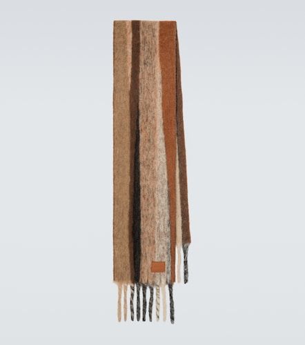 Alpaca and wool-blend jacquard scarf - Loewe - Modalova