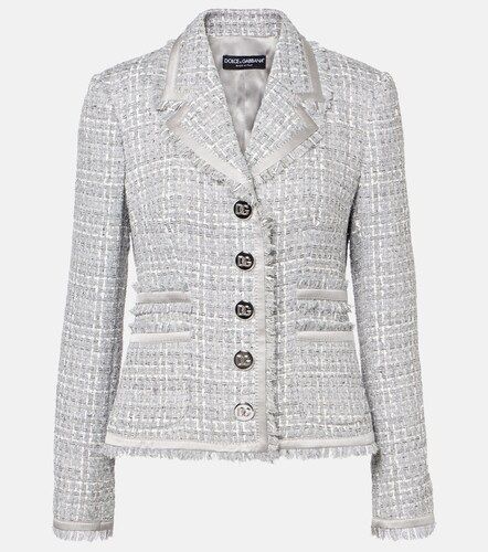 Dolce&Gabbana Lame boucle jacket - Dolce&Gabbana - Modalova