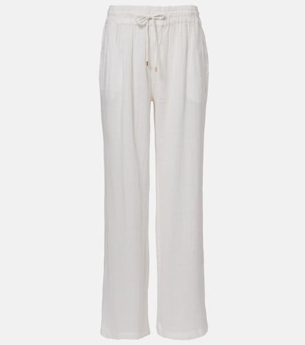 Pantalones anchos Krissy de algodón - Melissa Odabash - Modalova