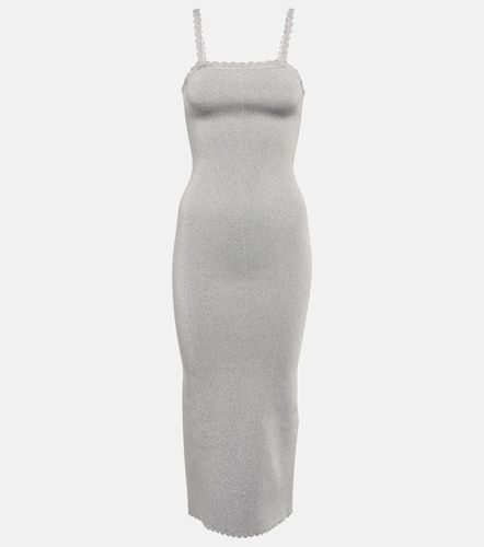 Scalloped midi dress - Victoria Beckham - Modalova