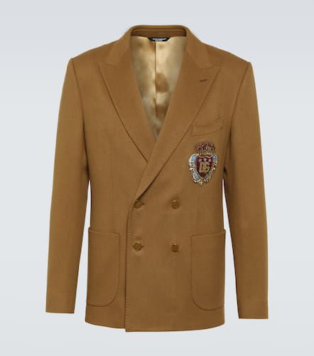 Wool and cashmere blazer - Dolce&Gabbana - Modalova