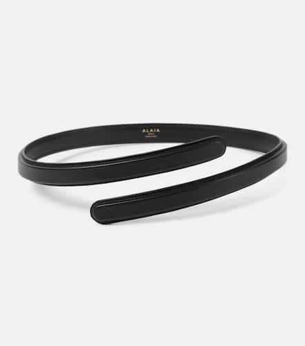 AlaÃ¯a Flex Thin Twist leather belt - Alaia - Modalova