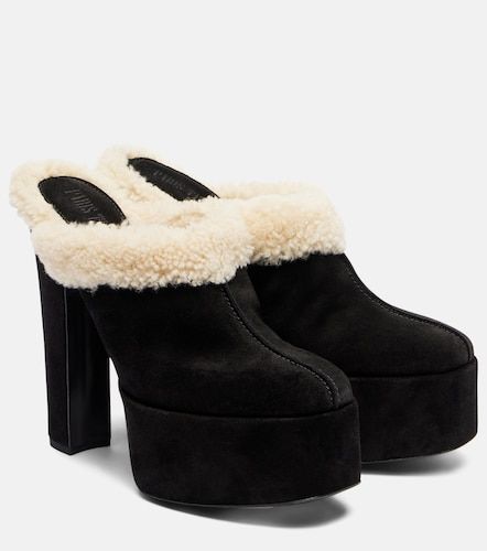 Malena 145 suede platform mules - Paris Texas - Modalova