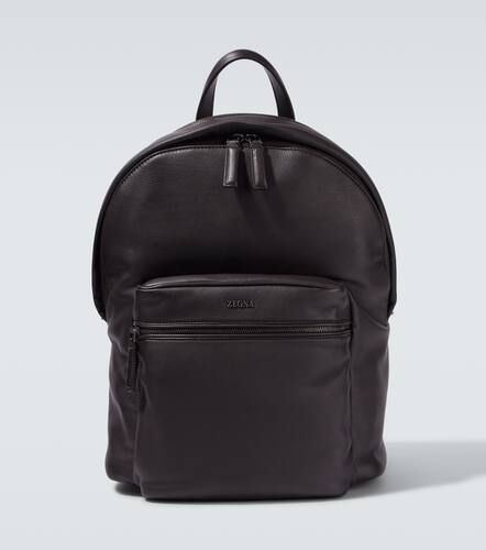 Rucksack Secondskin Hoodie aus Leder - Zegna - Modalova