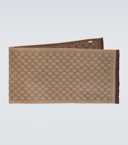 Gucci Schal GG aus Woll-Jacquard - Gucci - Modalova