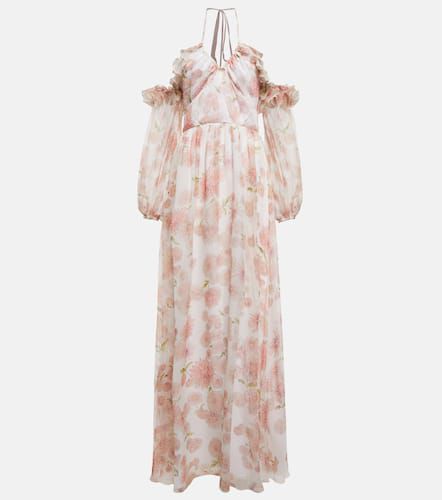 Off-the-shoulder floral silk gown - Giambattista Valli - Modalova