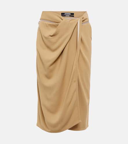 La Jupe Bodri draped skirt - Jacquemus - Modalova