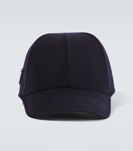 Cappello da baseball in lana vergine - Prada - Modalova