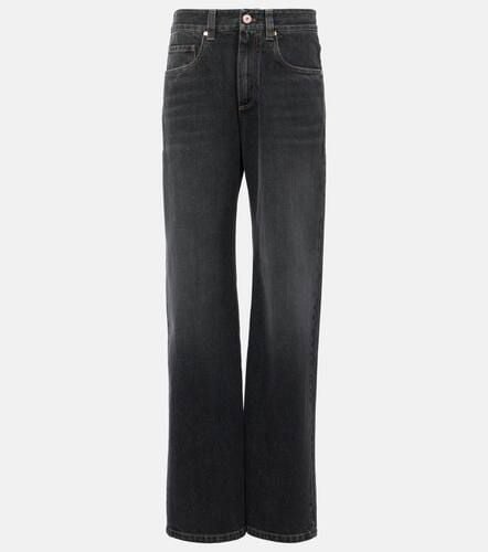 Mid-Rise Wide-Leg Jeans - Brunello Cucinelli - Modalova